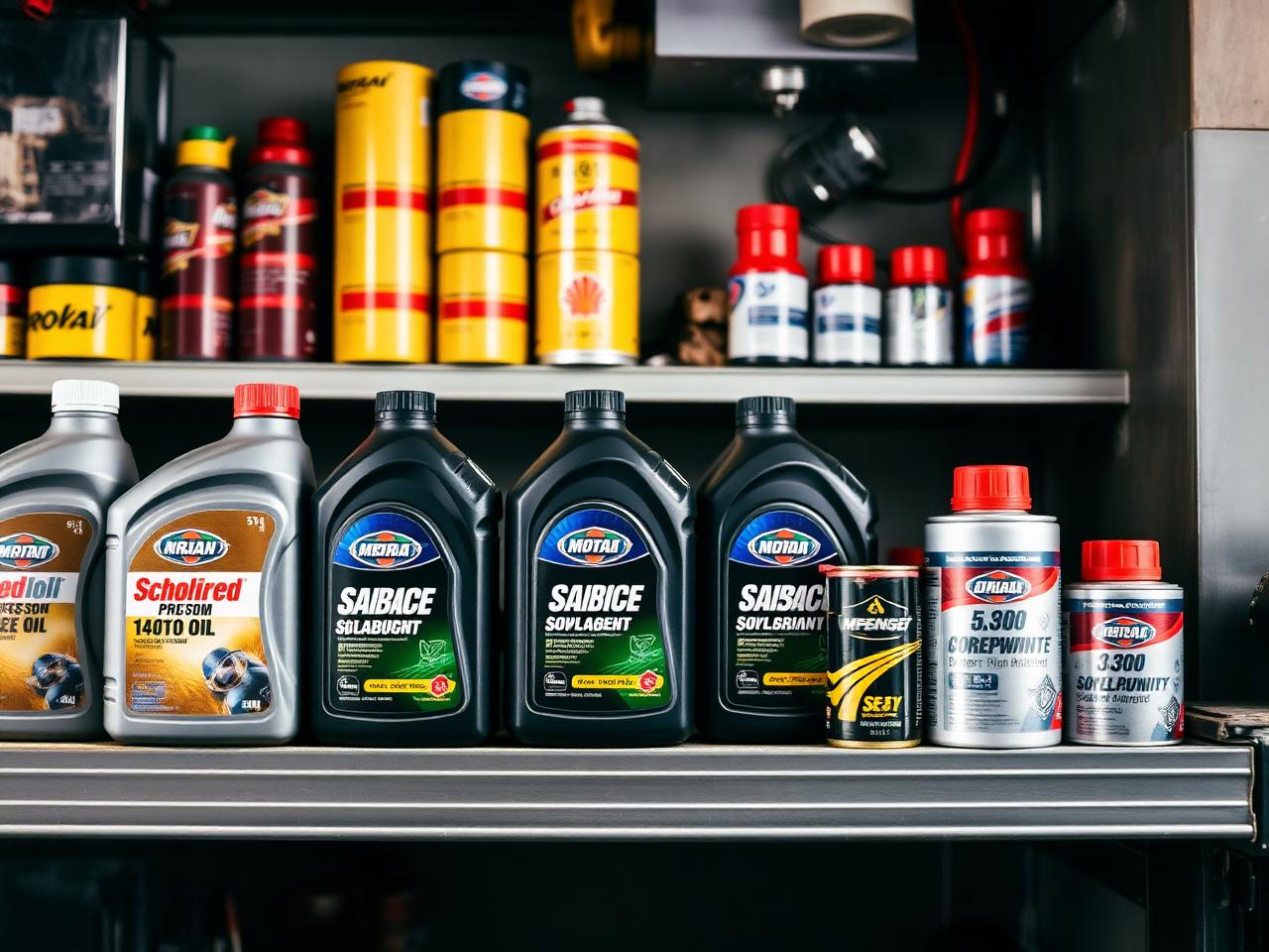 Oleje, maziva a autochemie